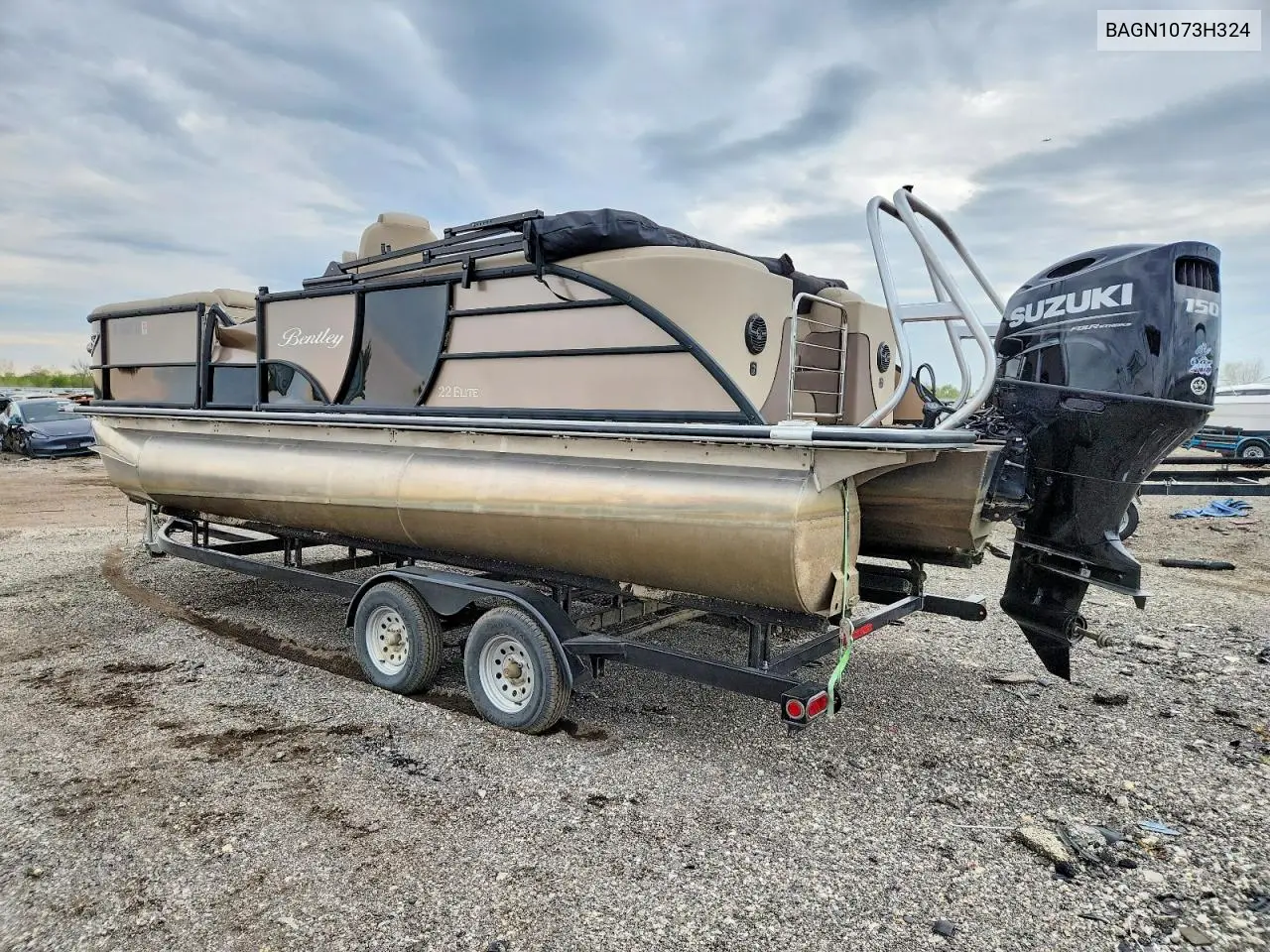 2024 Bently 220 Elite Admiral - Boat VIN: BAGN1073H324 Lot: 50528846