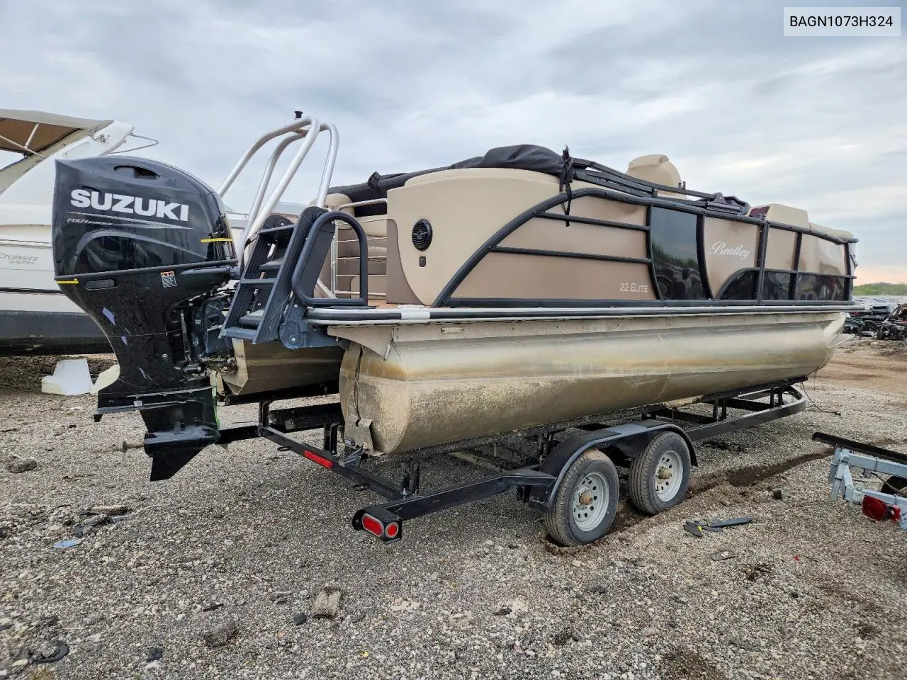 2024 Bently 220 Elite Admiral - Boat VIN: BAGN1073H324 Lot: 50528846