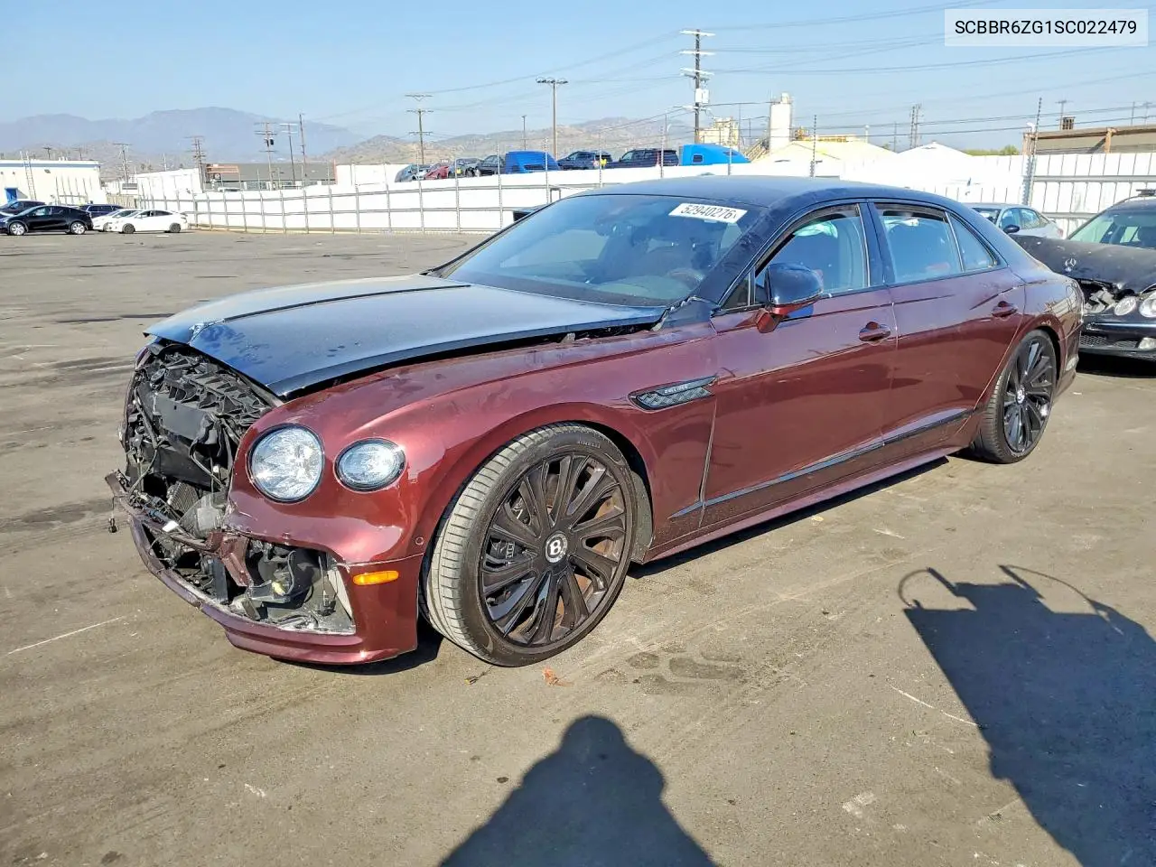 2025 Bentley Flying Spur Speed VIN: SCBBR6ZG1SC022479 Lot: 52940276