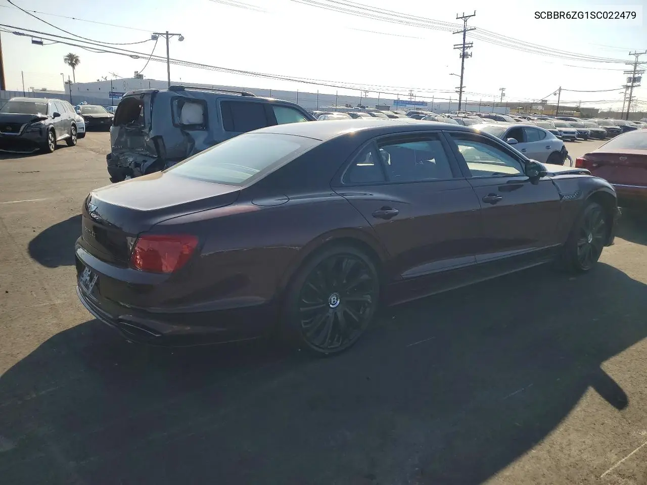 2025 Bentley Flying Spur Speed VIN: SCBBR6ZG1SC022479 Lot: 52940276