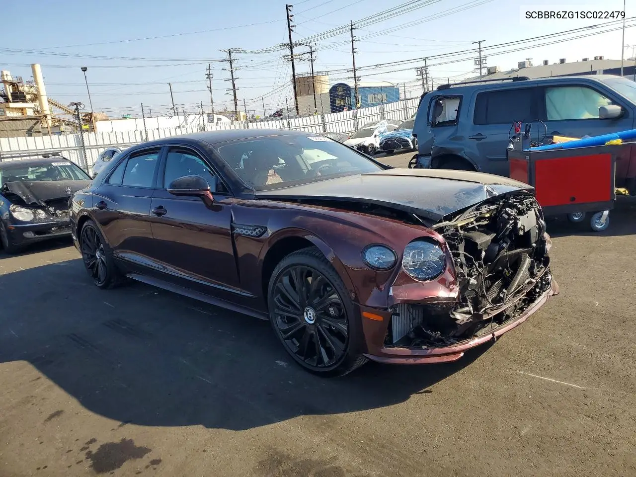 2025 Bentley Flying Spur Speed VIN: SCBBR6ZG1SC022479 Lot: 52940276