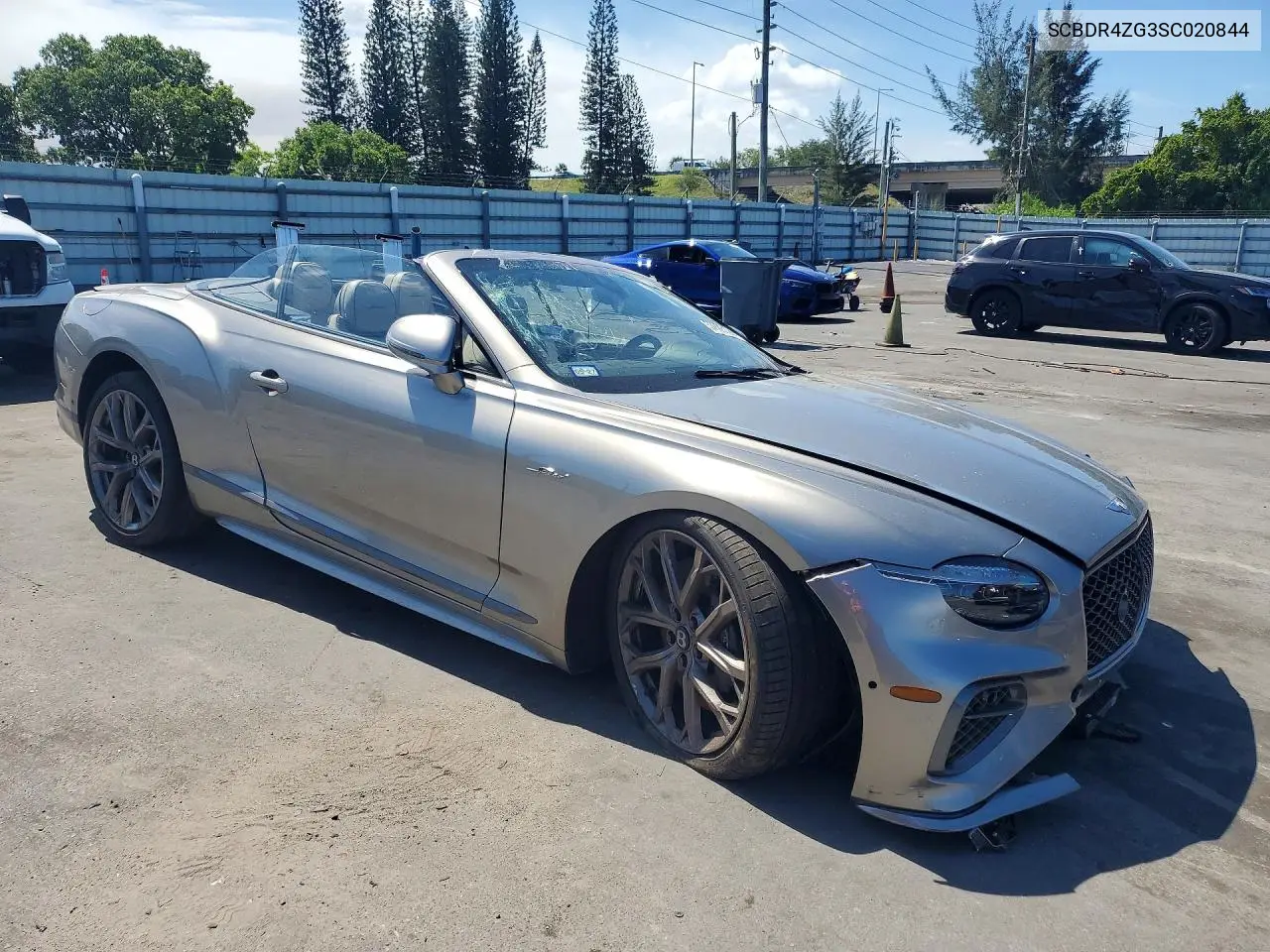 2025 Bentley Continental Gt Speed VIN: SCBDR4ZG3SC020844 Lot: 57898126