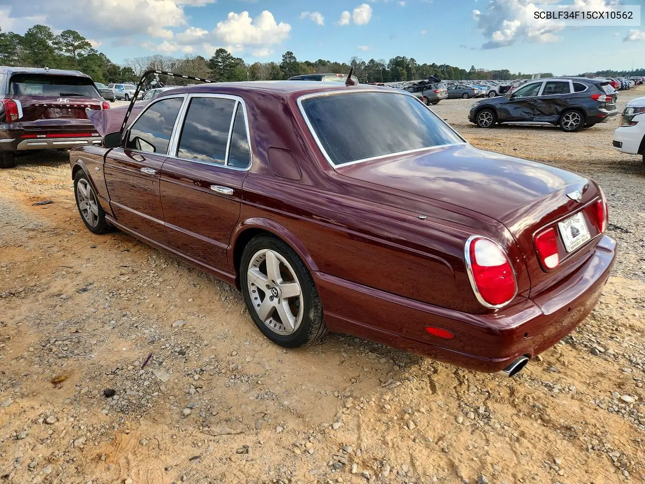2005 Bentley Arnage T VIN: SCBLF34F15CX10562 Lot: 76979245
