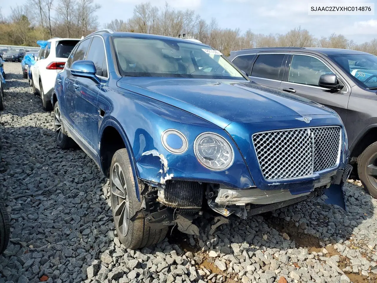 2017 Bently Bentayga VIN: SJAAC2ZVXHC014876 Lot: 48974506
