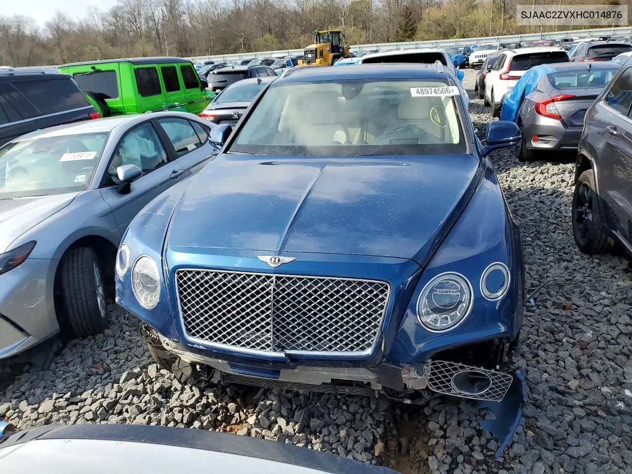 2017 Bently Bentayga VIN: SJAAC2ZVXHC014876 Lot: 48974506