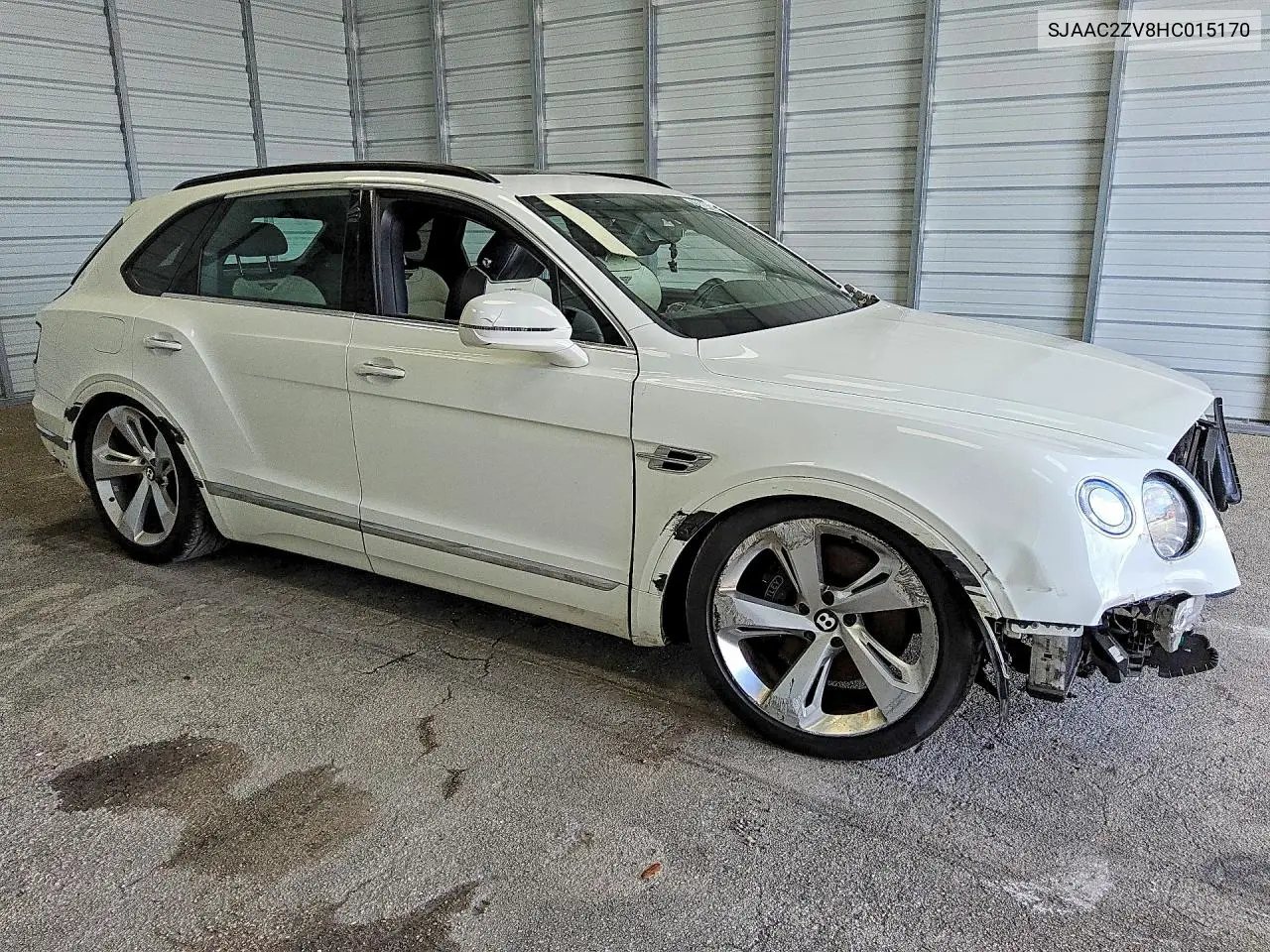 2017 Bently Bentayga VIN: SJAAC2ZV8HC015170 Lot: 49638436