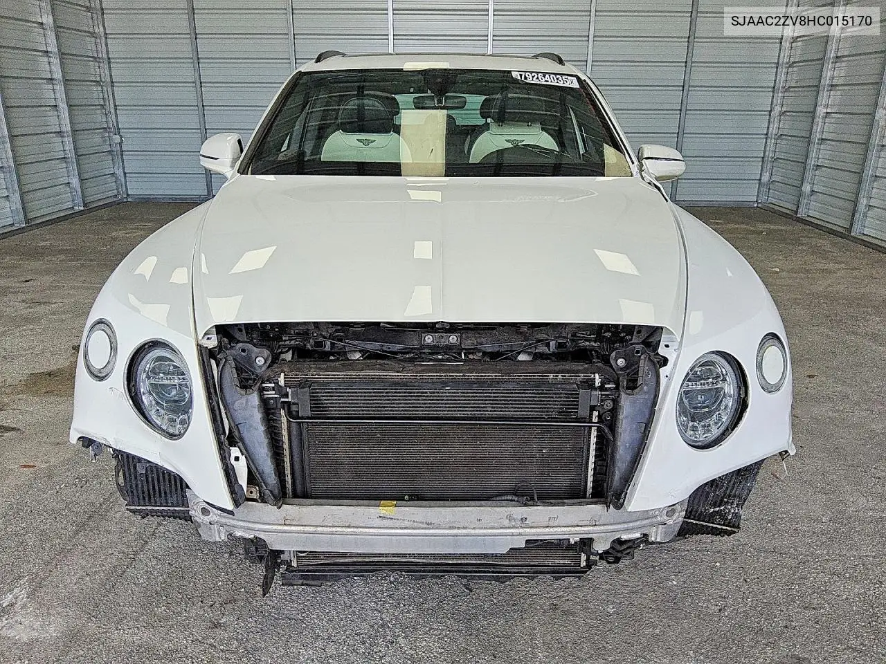 2017 Bently Bentayga VIN: SJAAC2ZV8HC015170 Lot: 49638436