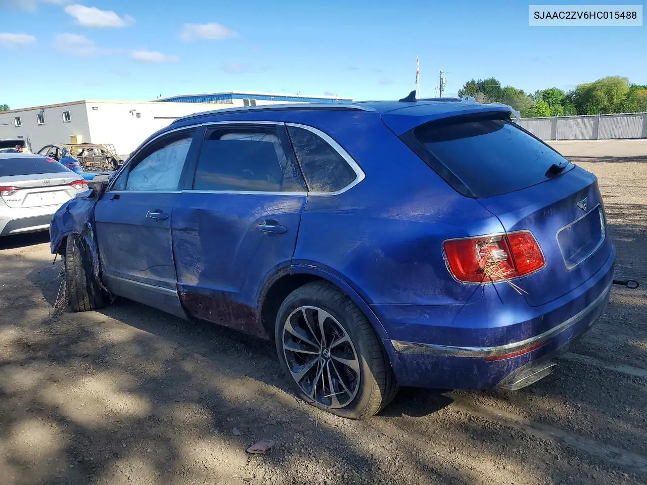 2017 Bentley Bentayga VIN: SJAAC2ZV6HC015488 Lot: 55189676