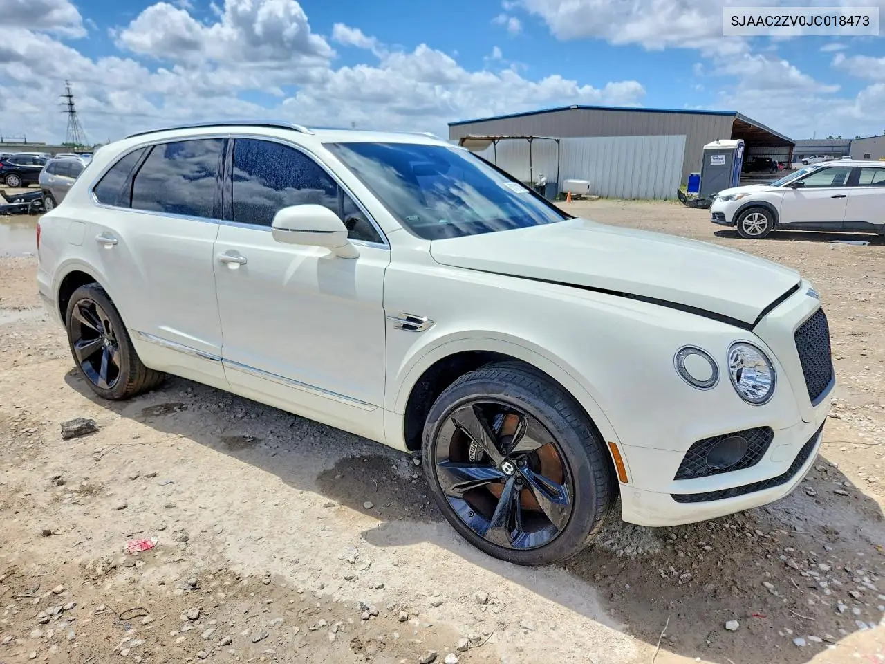 2018 Bentley Bentayga VIN: SJAAC2ZV0JC018473 Lot: 57021386