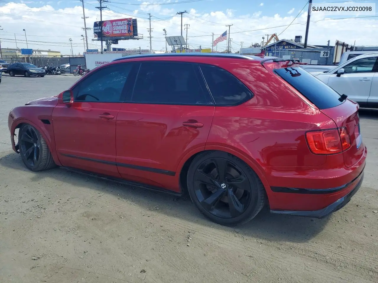 2018 Bentley Bentayga VIN: SJAAC2ZVXJC020098 Lot: 58748976