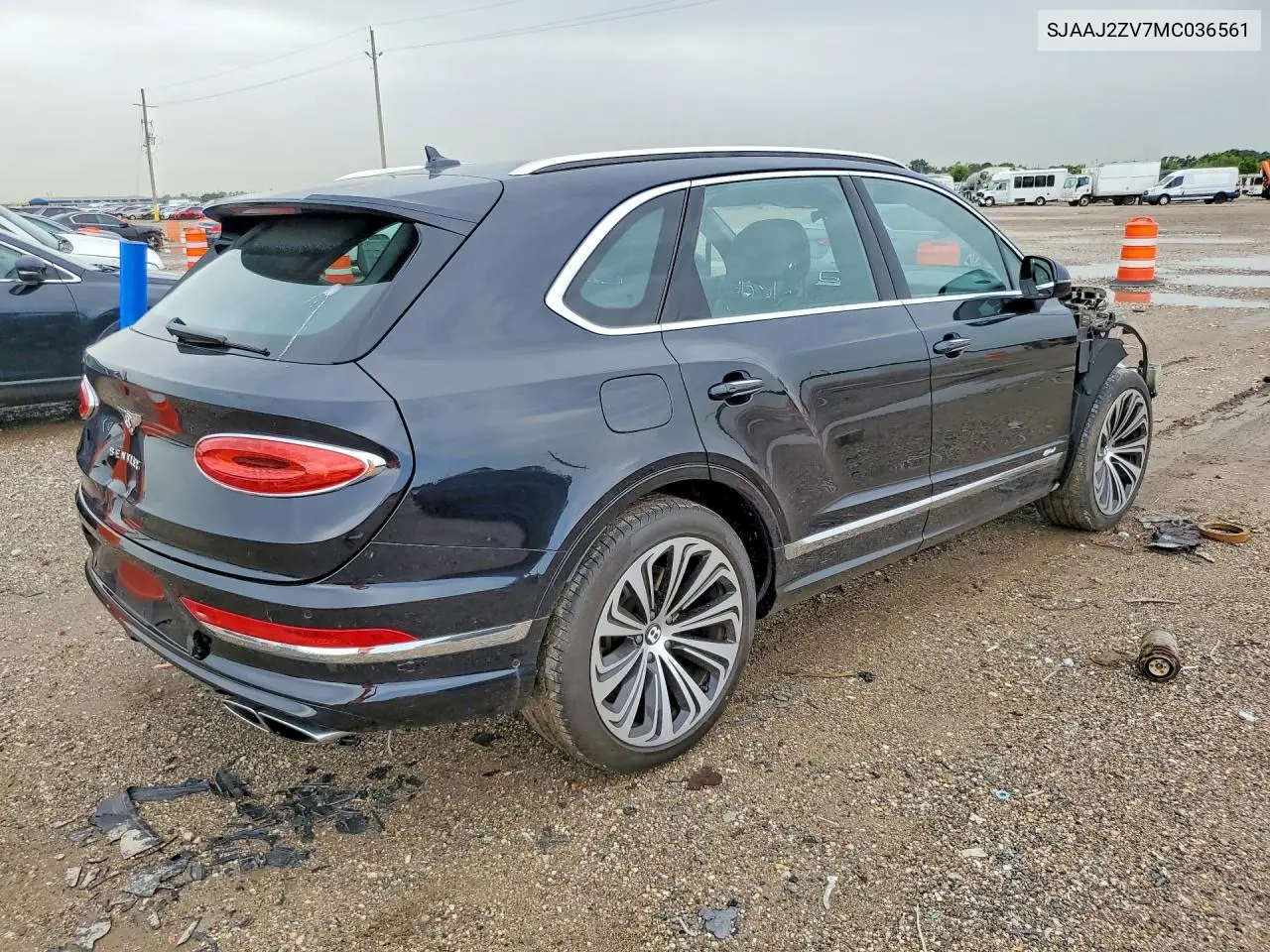 2021 Bentley Bentayga VIN: SJAAJ2ZV7MC036561 Lot: 60356346
