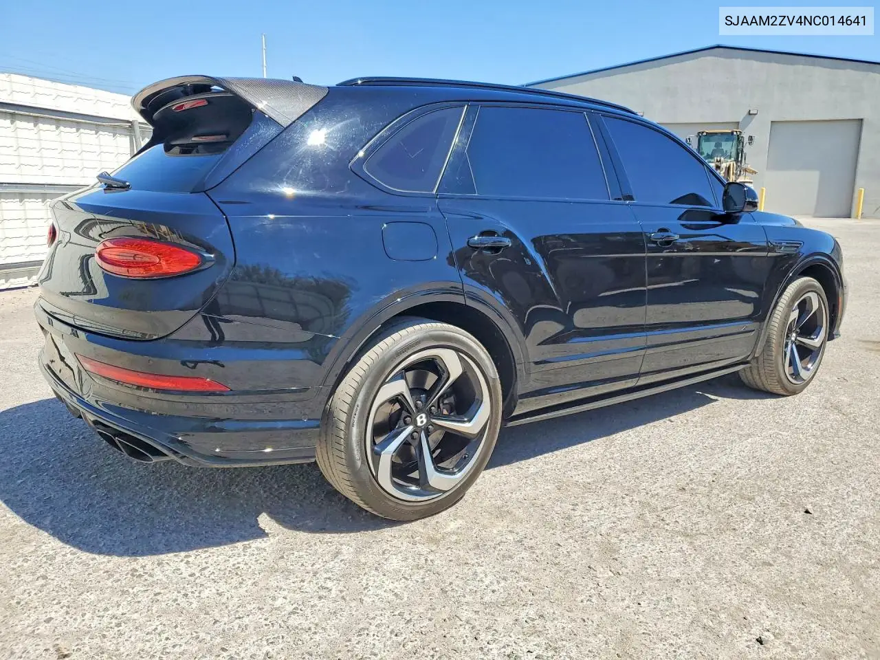 2022 Bentley Bentayga VIN: SJAAM2ZV4NC014641 Lot: 58087126