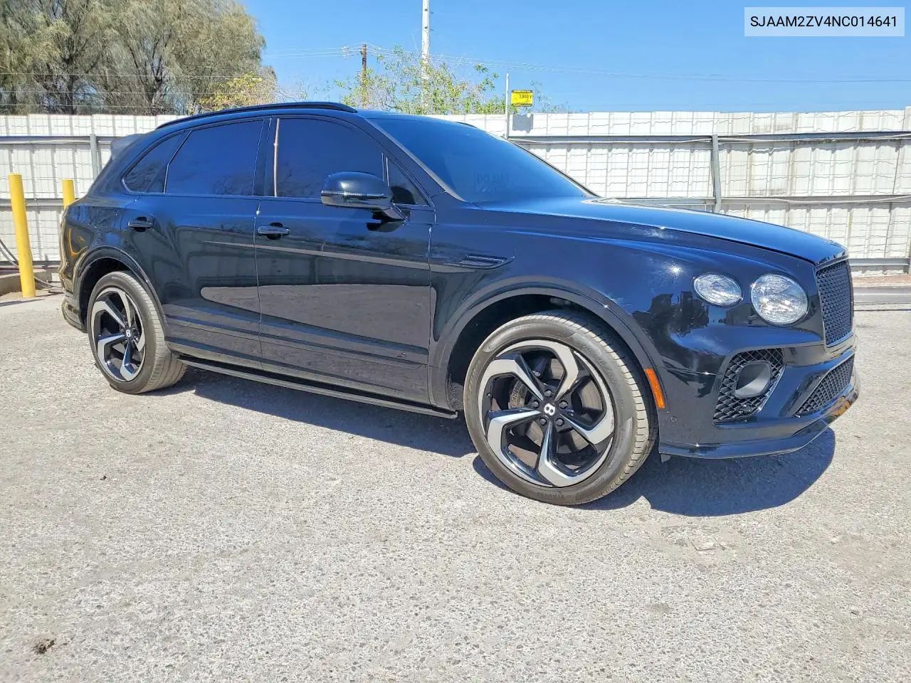 2022 Bentley Bentayga VIN: SJAAM2ZV4NC014641 Lot: 58087126