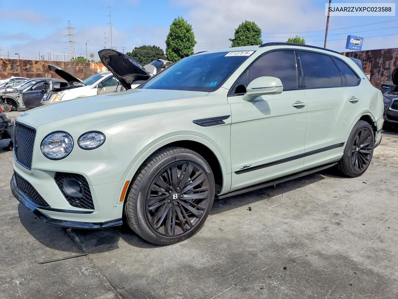 2023 Bentley Bentayga Speed VIN: SJAAR2ZVXPC023588 Lot: 61137576