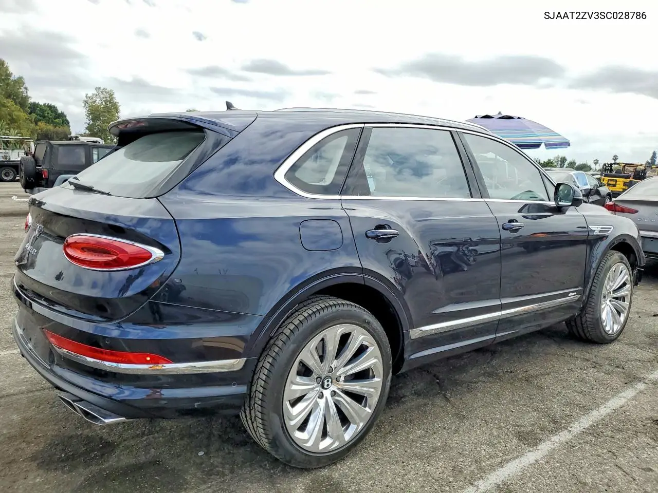 2025 Bentley Bentayga VIN: SJAAT2ZV3SC028786 Lot: 58471426