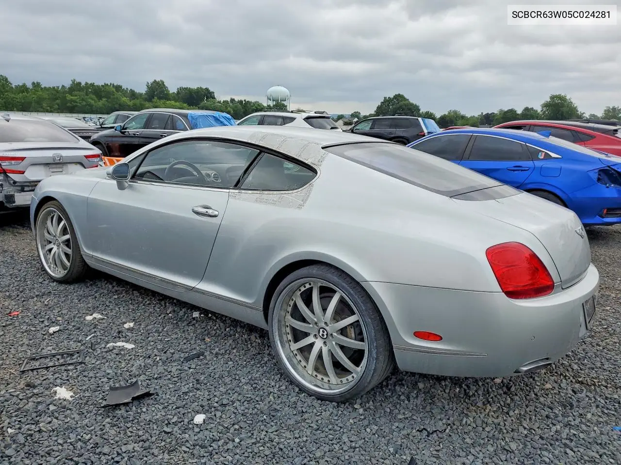 2005 Bentley Continental Gt VIN: SCBCR63W05C024281 Lot: 61353146