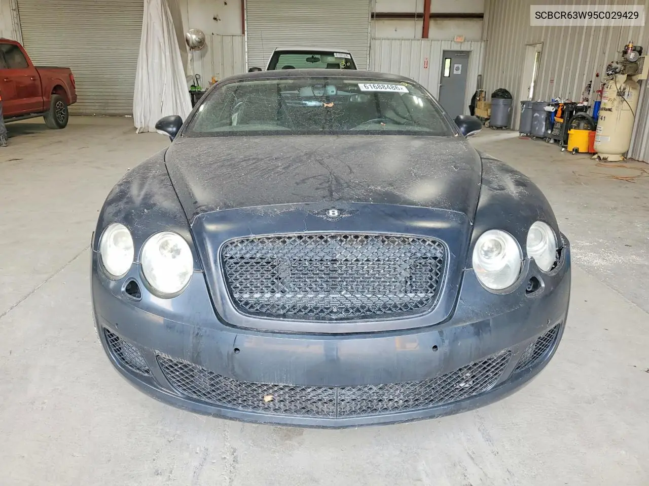 2005 Bentley Continental Gt VIN: SCBCR63W95C029429 Lot: 61688486