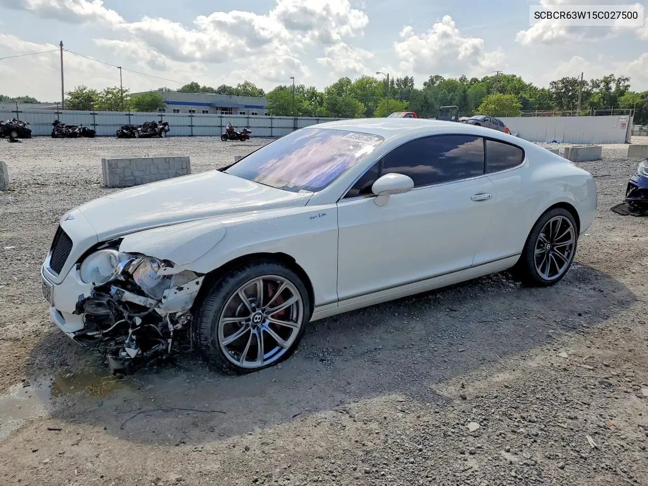 2005 Bentley Continental Gt VIN: SCBCR63W15C027500 Lot: 85965705