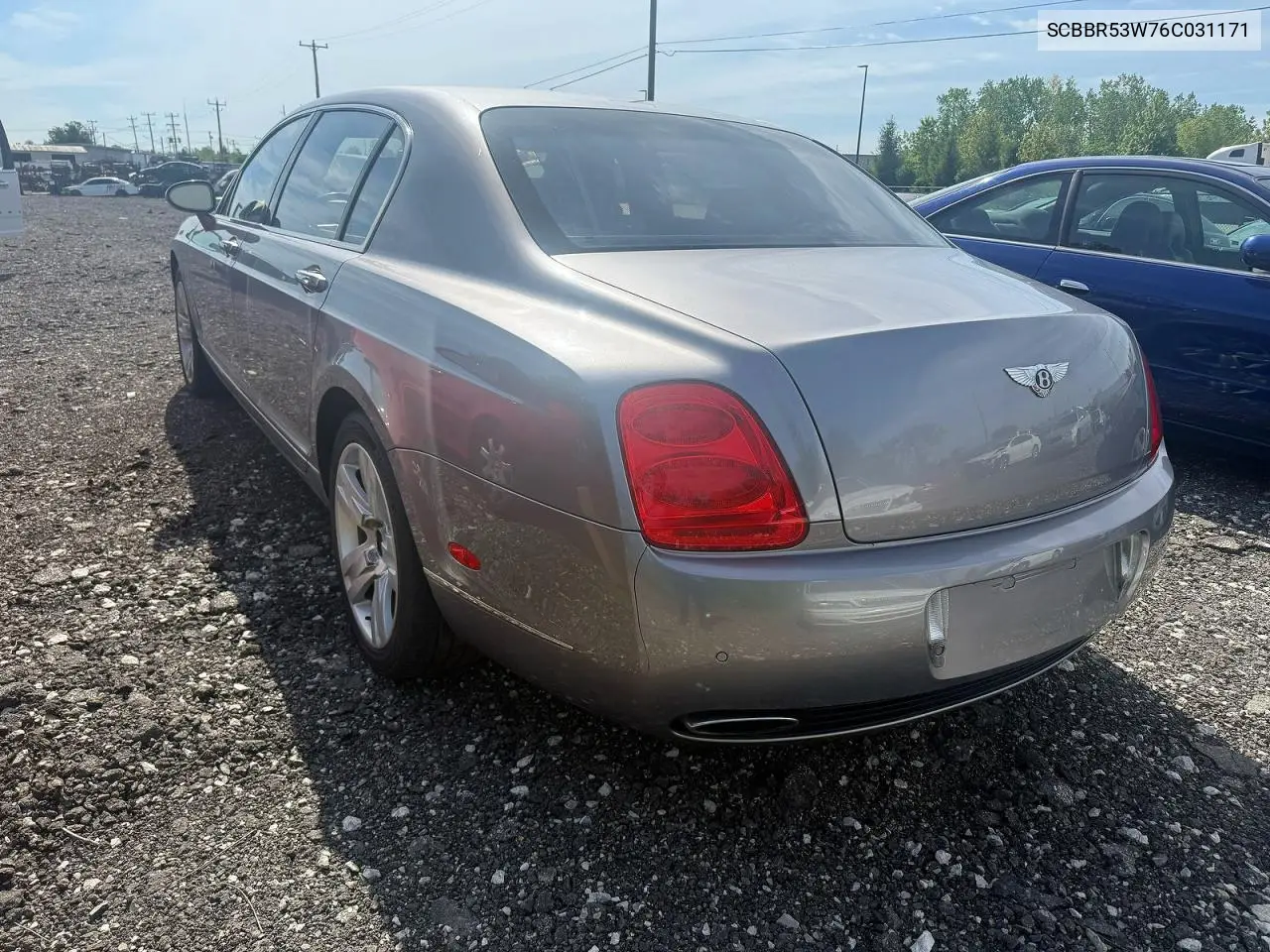 2006 Bentley Continental Flying Spur VIN: SCBBR53W76C031171 Lot: 55224126