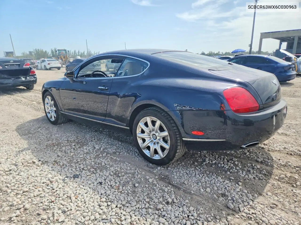 2006 Bentley Continental Gt VIN: SCBCR63WX6C030963 Lot: 61218256