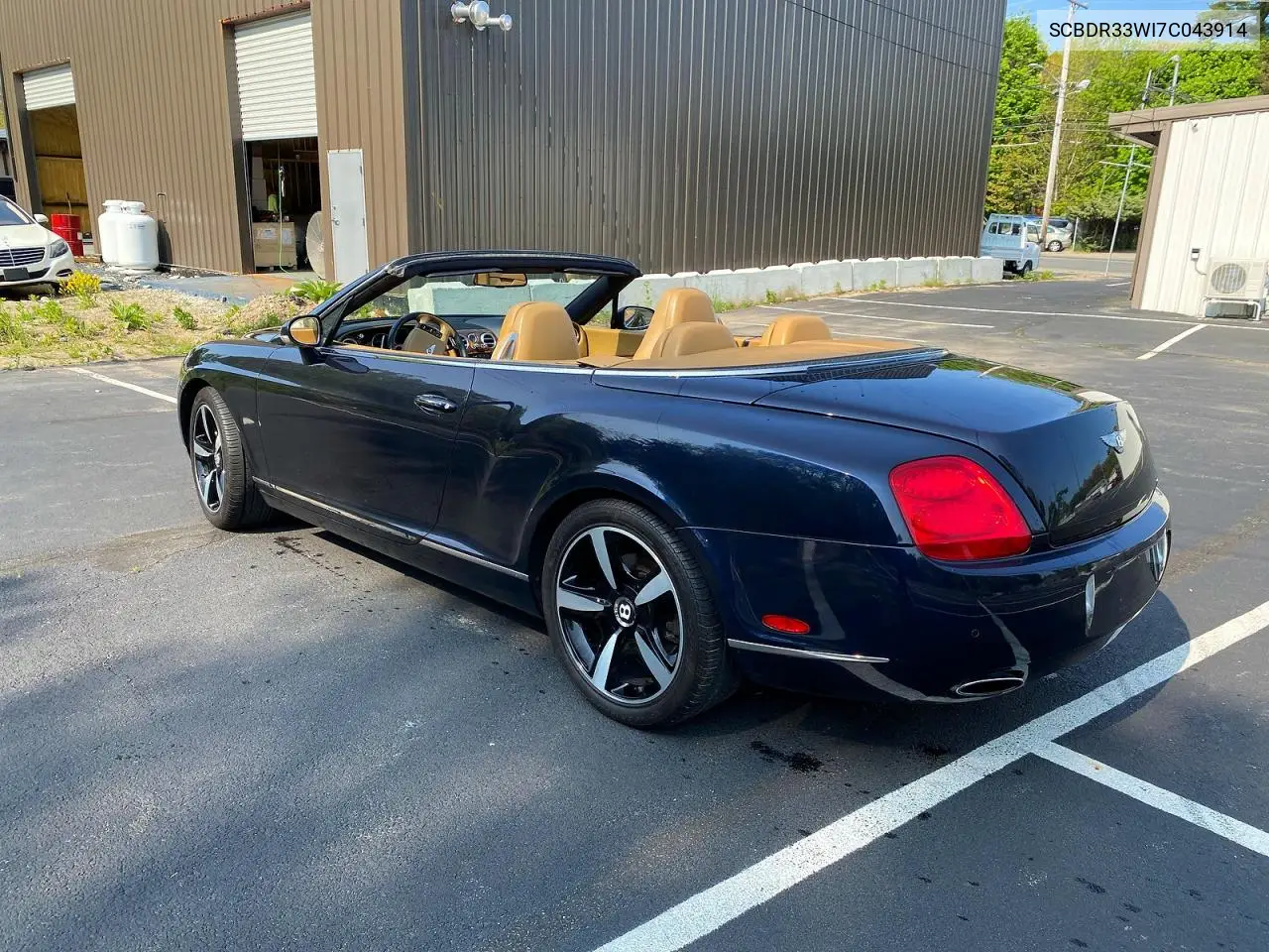 2007 Bentley Continental Gtc VIN: SCBDR33W17C043914 Lot: 52796236