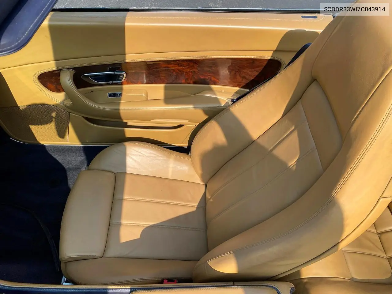 2007 Bentley Continental Gtc VIN: SCBDR33W17C043914 Lot: 52796236