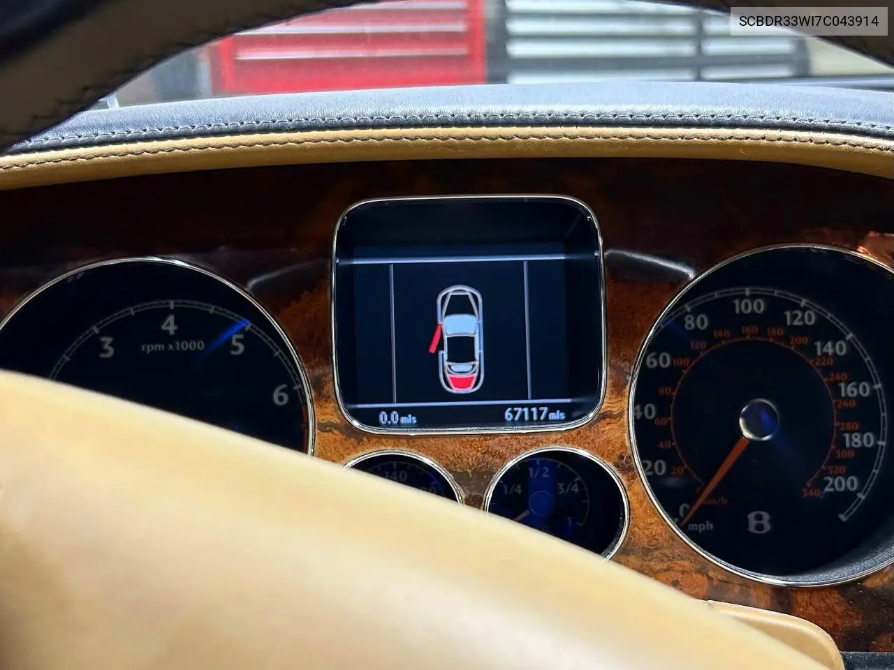 2007 Bentley Continental Gtc VIN: SCBDR33W17C043914 Lot: 52796236