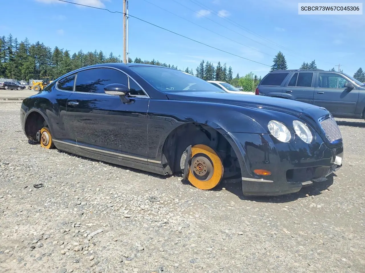 2007 Bentley Continental Gt VIN: SCBCR73W67C045306 Lot: 53592556