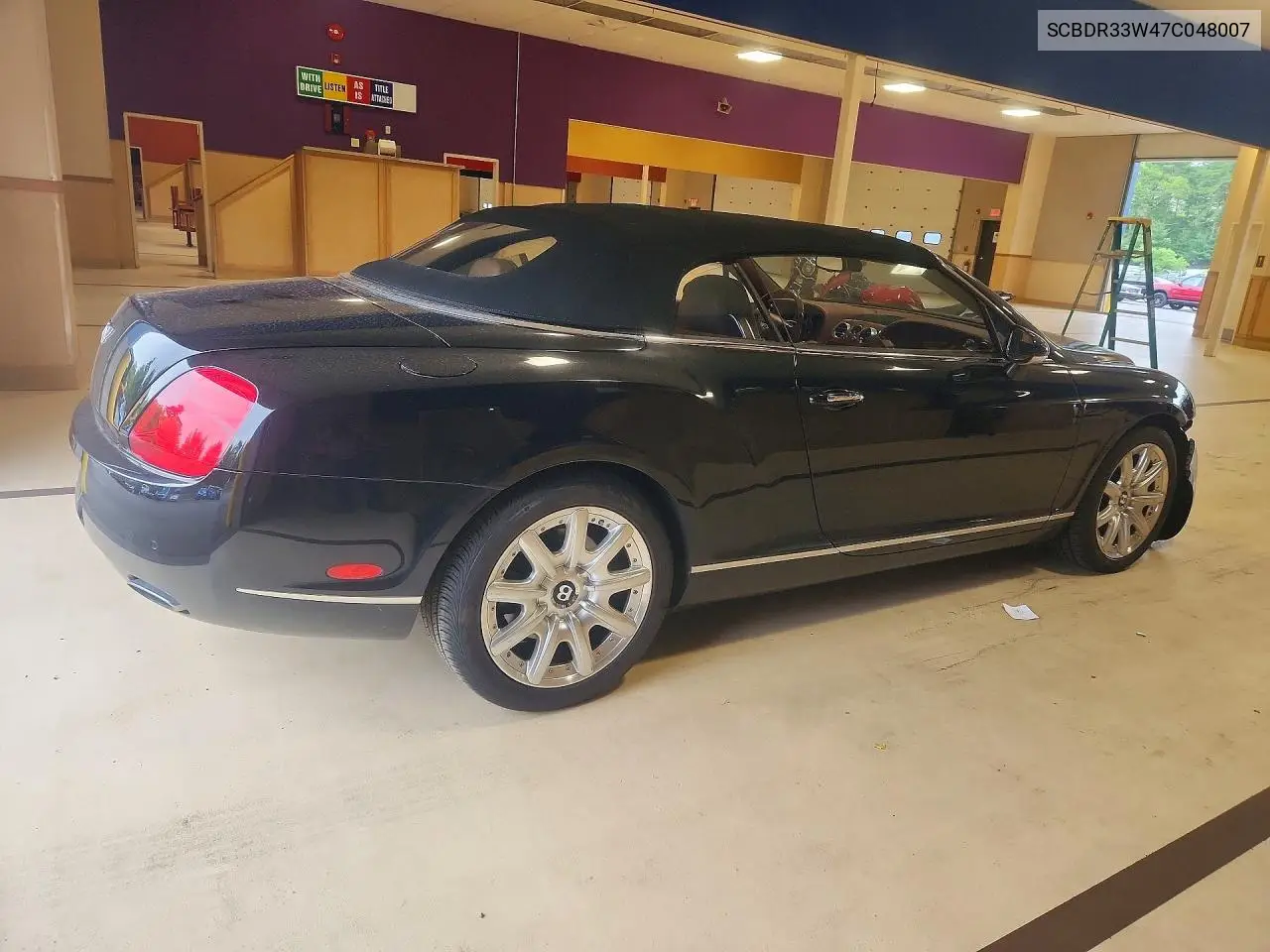 2007 Bentley Continentl VIN: SCBDR33W47C048007 Lot: 58287896