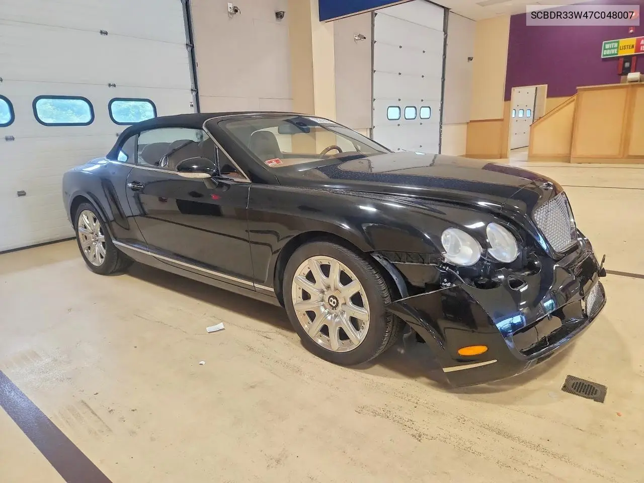 2007 Bentley Continentl VIN: SCBDR33W47C048007 Lot: 58287896
