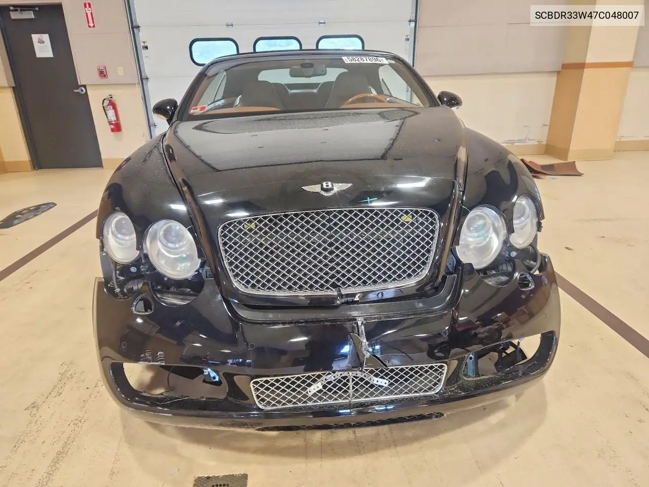 2007 Bentley Continentl VIN: SCBDR33W47C048007 Lot: 58287896