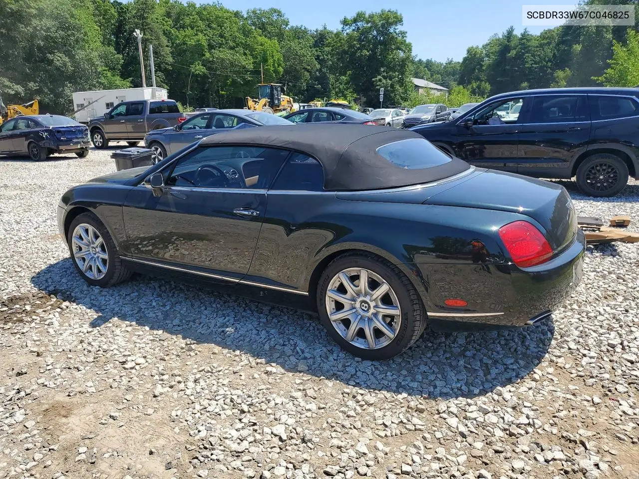 2007 Bentley Continental Gtc VIN: SCBDR33W67C046825 Lot: 61504396