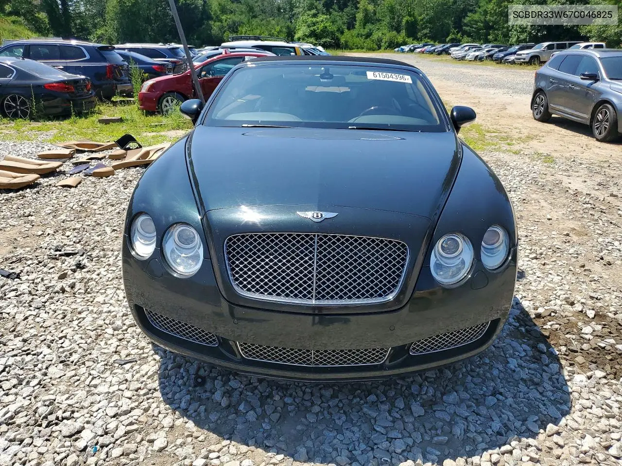 2007 Bentley Continental Gtc VIN: SCBDR33W67C046825 Lot: 61504396
