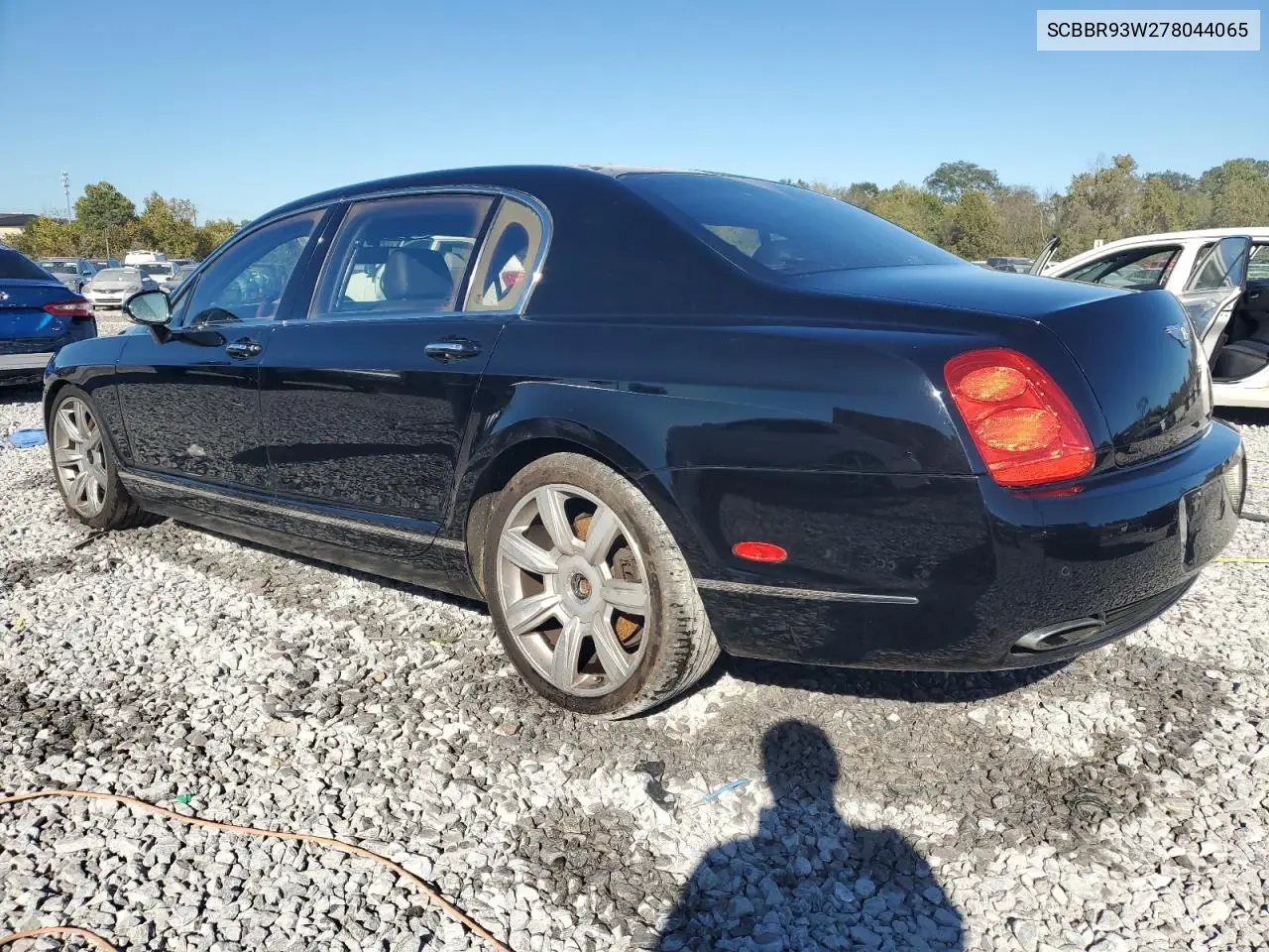2007 Bentley Continental Flying Spur VIN: SCBBR93W278044065 Lot: 85932325