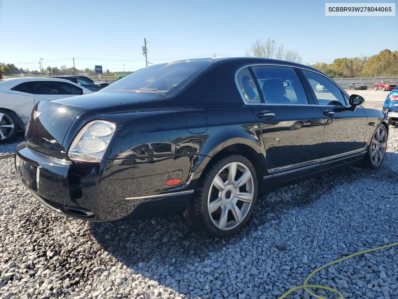 2007 Bentley Continental Flying Spur VIN: SCBBR93W278044065 Lot: 85932325