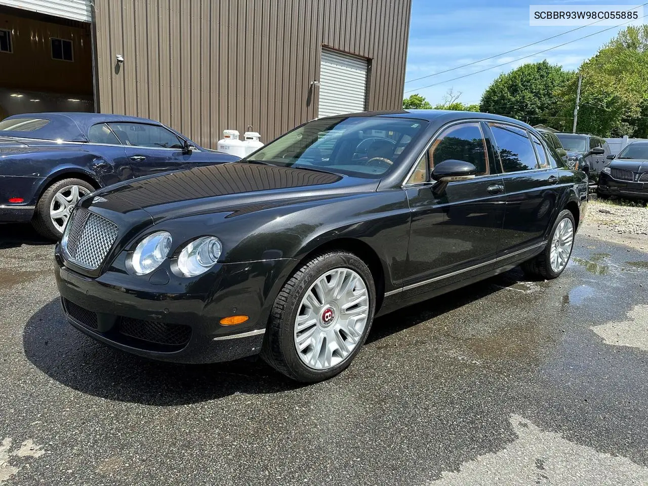 2008 Bentley Continental Flying Spur VIN: SCBBR93W98C055885 Lot: 52795676