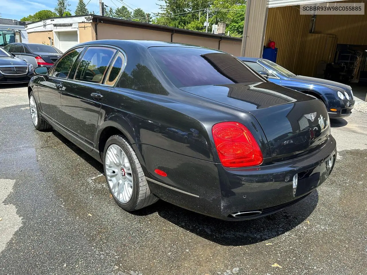 2008 Bentley Continental Flying Spur VIN: SCBBR93W98C055885 Lot: 52795676