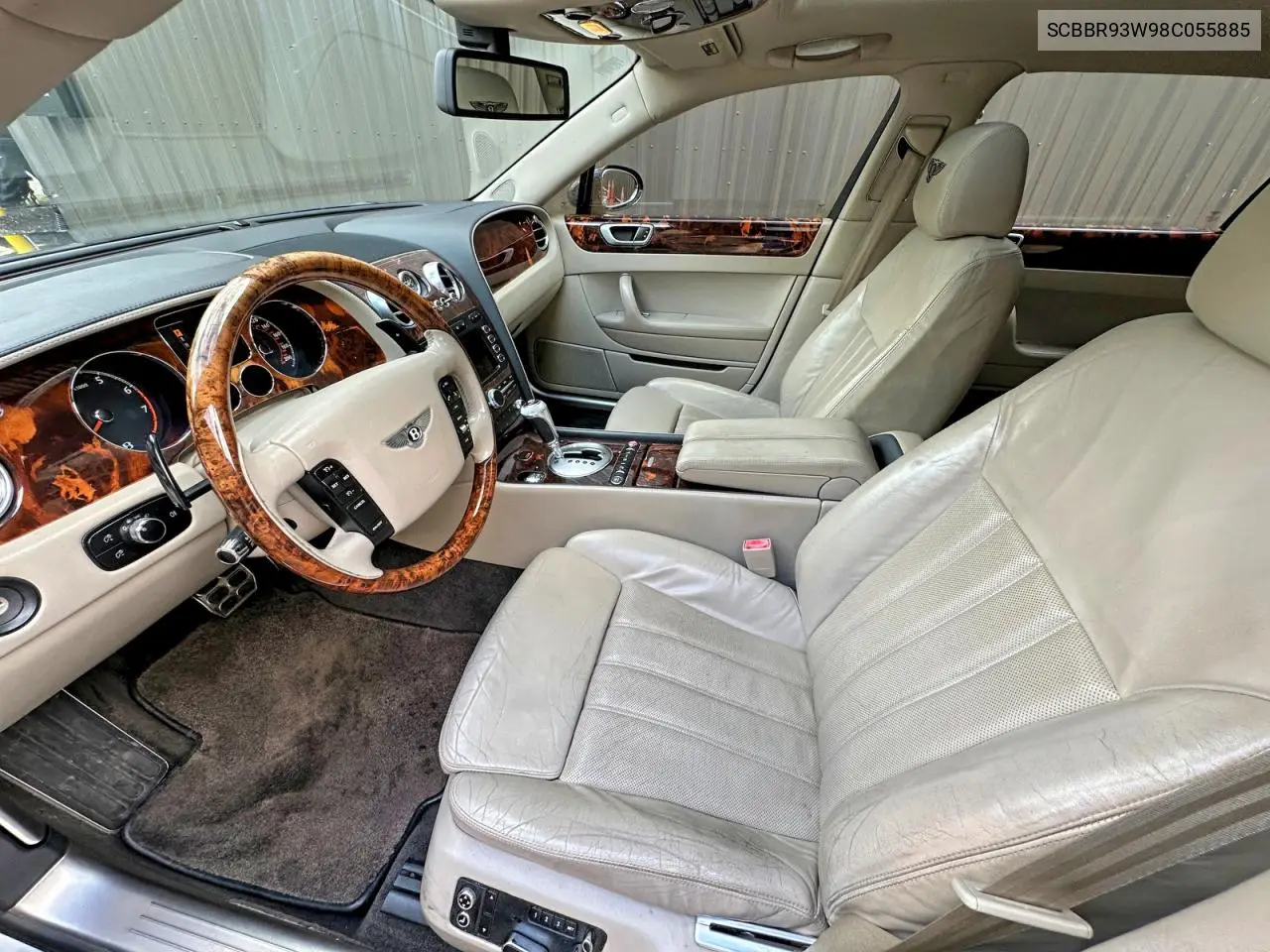2008 Bentley Continental Flying Spur VIN: SCBBR93W98C055885 Lot: 52795676