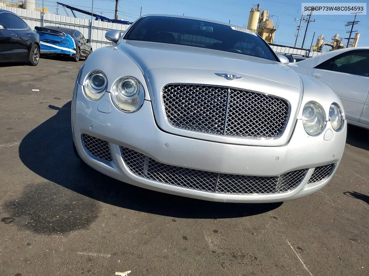 2008 Bentley Continental Gt Speed VIN: SCBCP73W48C054593 Lot: 60894186