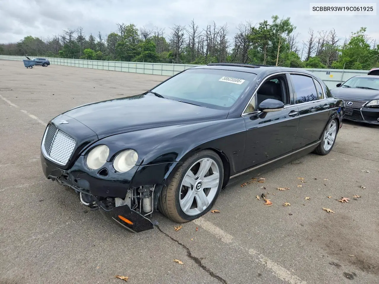 2009 Bentley Continental Flying Spur VIN: SCBBR93W19C061925 Lot: 58625586