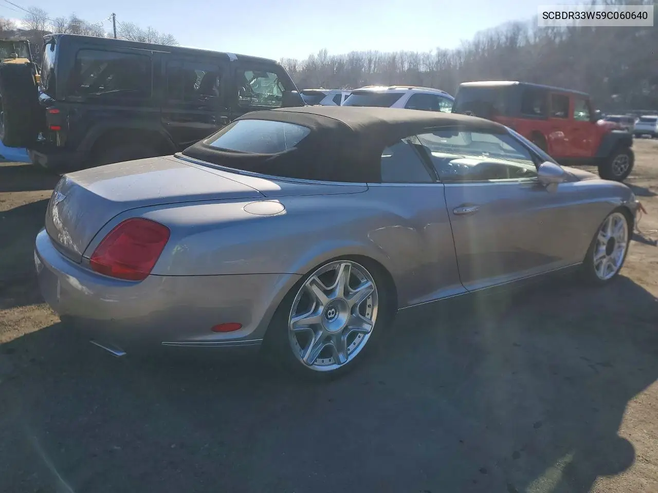 2009 Bentley Continental Gtc VIN: SCBDR33W59C060640 Lot: 79730025