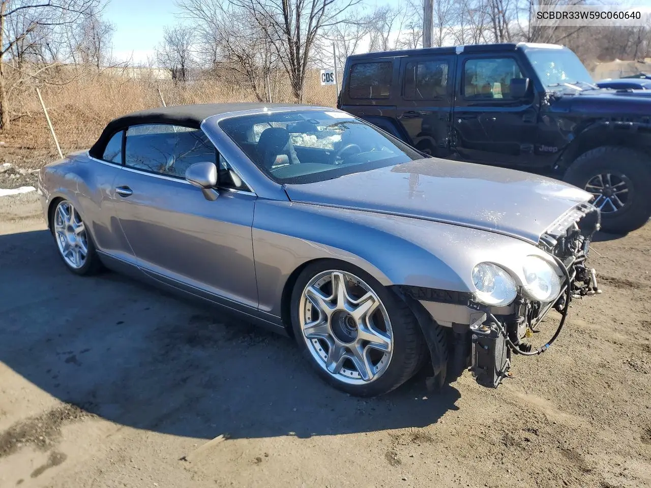2009 Bentley Continental Gtc VIN: SCBDR33W59C060640 Lot: 79730025