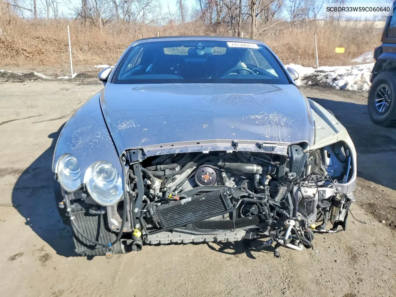 2009 Bentley Continental Gtc VIN: SCBDR33W59C060640 Lot: 79730025