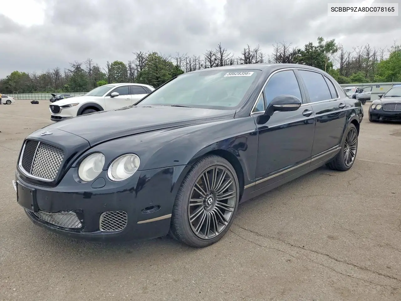 2013 Bentley Continental Flying Spur Speed VIN: SCBBP9ZA8DC078165 Lot: 58628356
