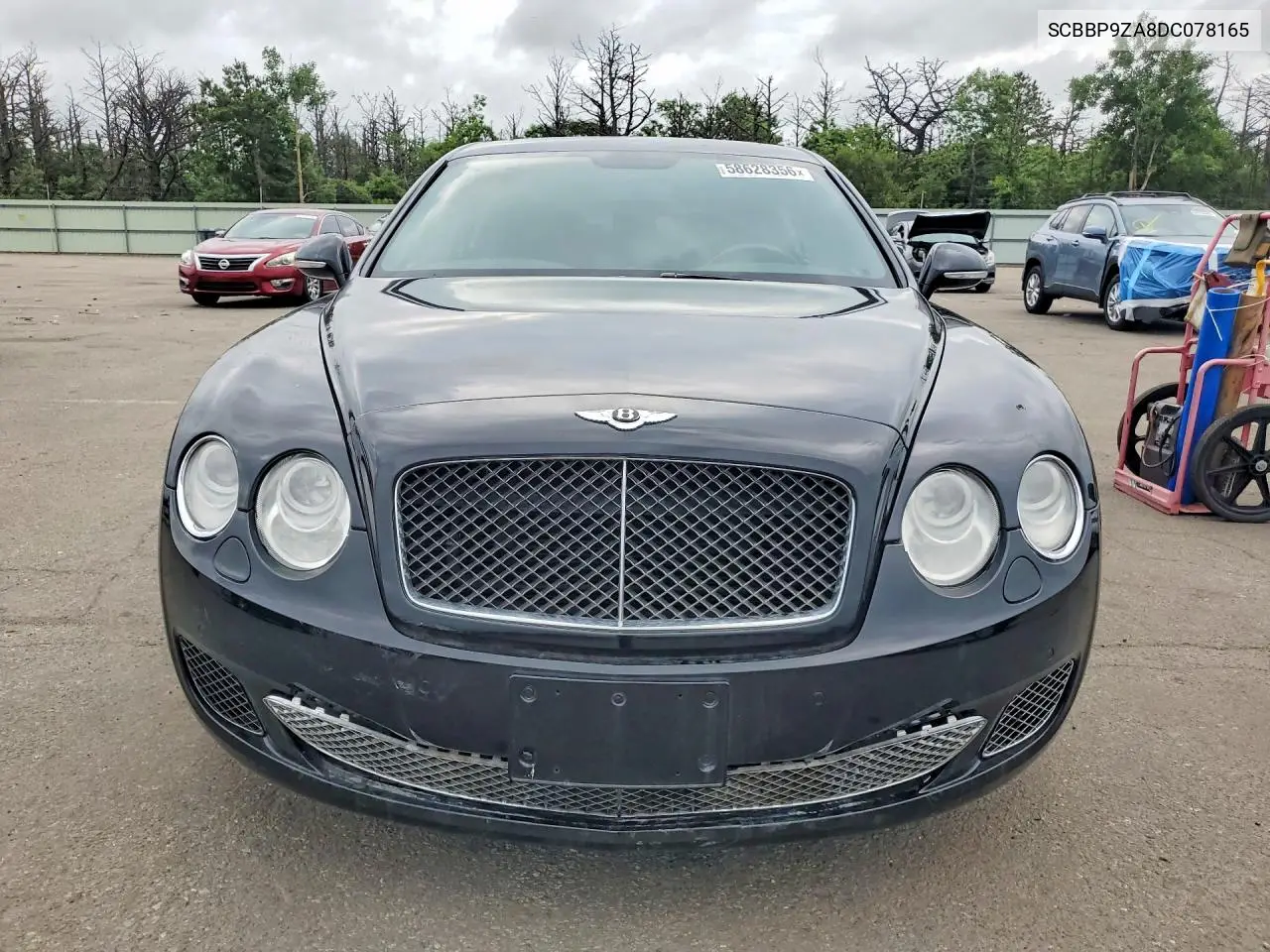 2013 Bentley Continental Flying Spur Speed VIN: SCBBP9ZA8DC078165 Lot: 58628356