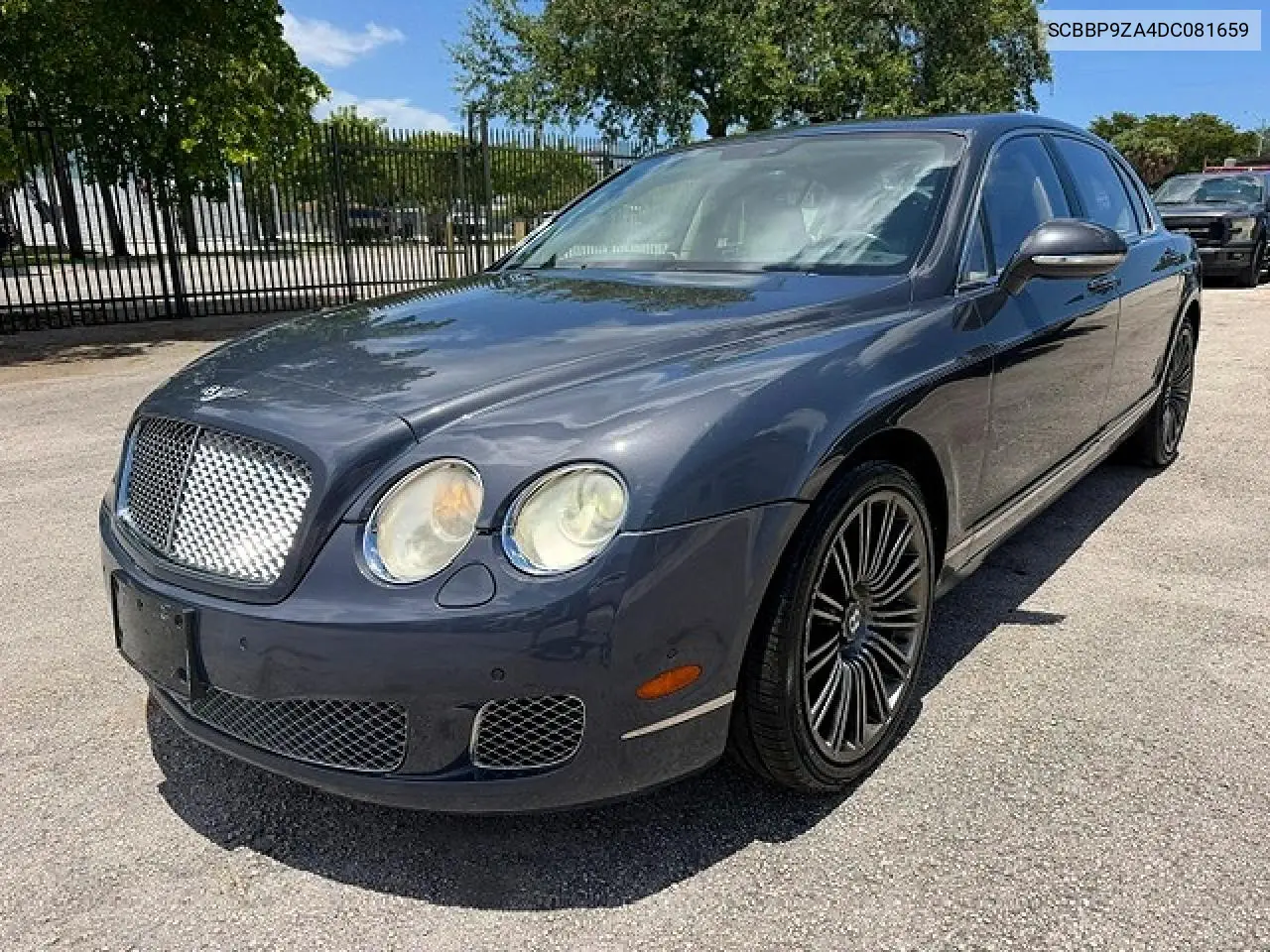2013 Bentley Continental Flying Spur Speed VIN: SCBBP9ZA4DC081659 Lot: 60614136