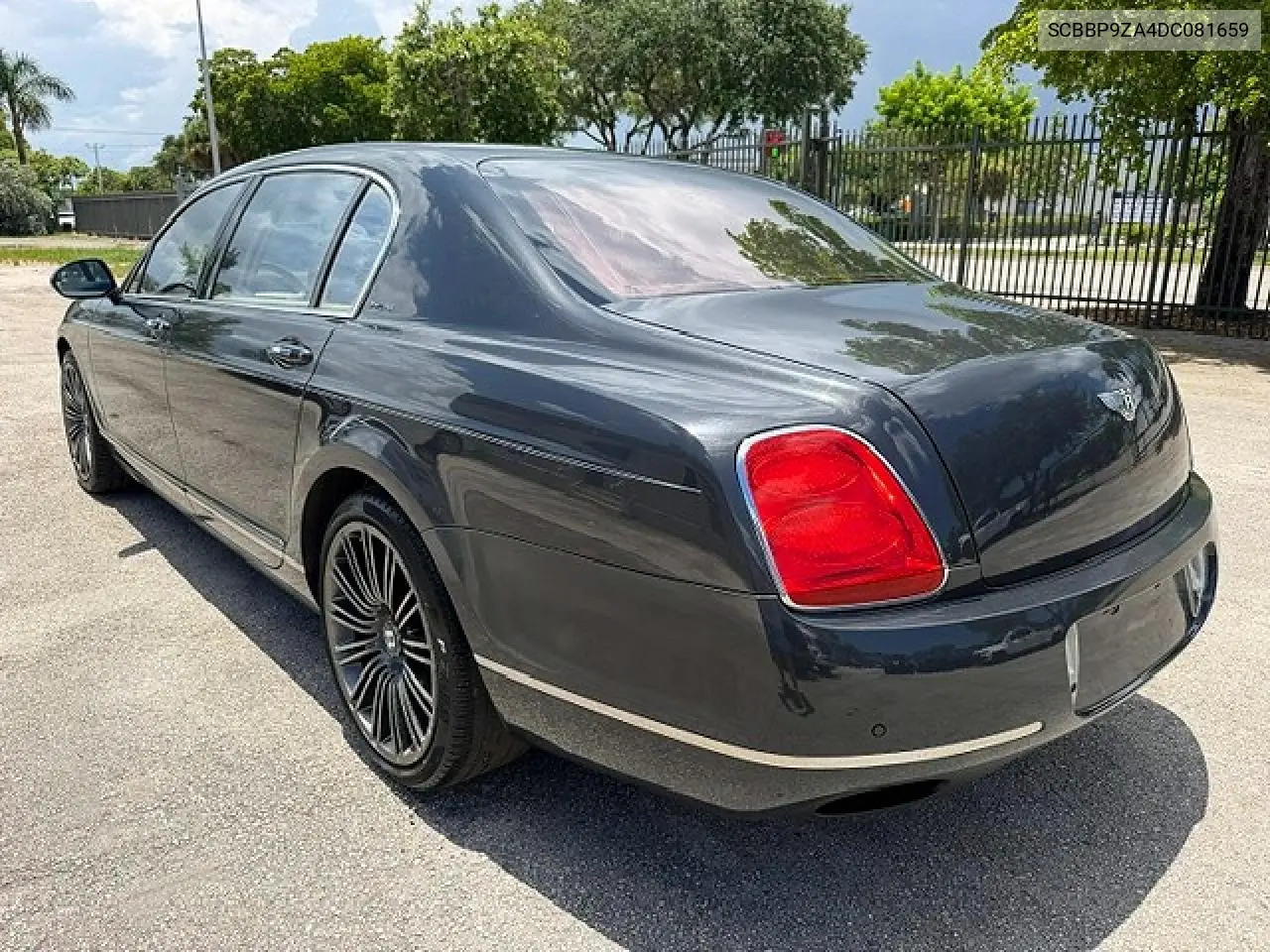 2013 Bentley Continental Flying Spur Speed VIN: SCBBP9ZA4DC081659 Lot: 60614136