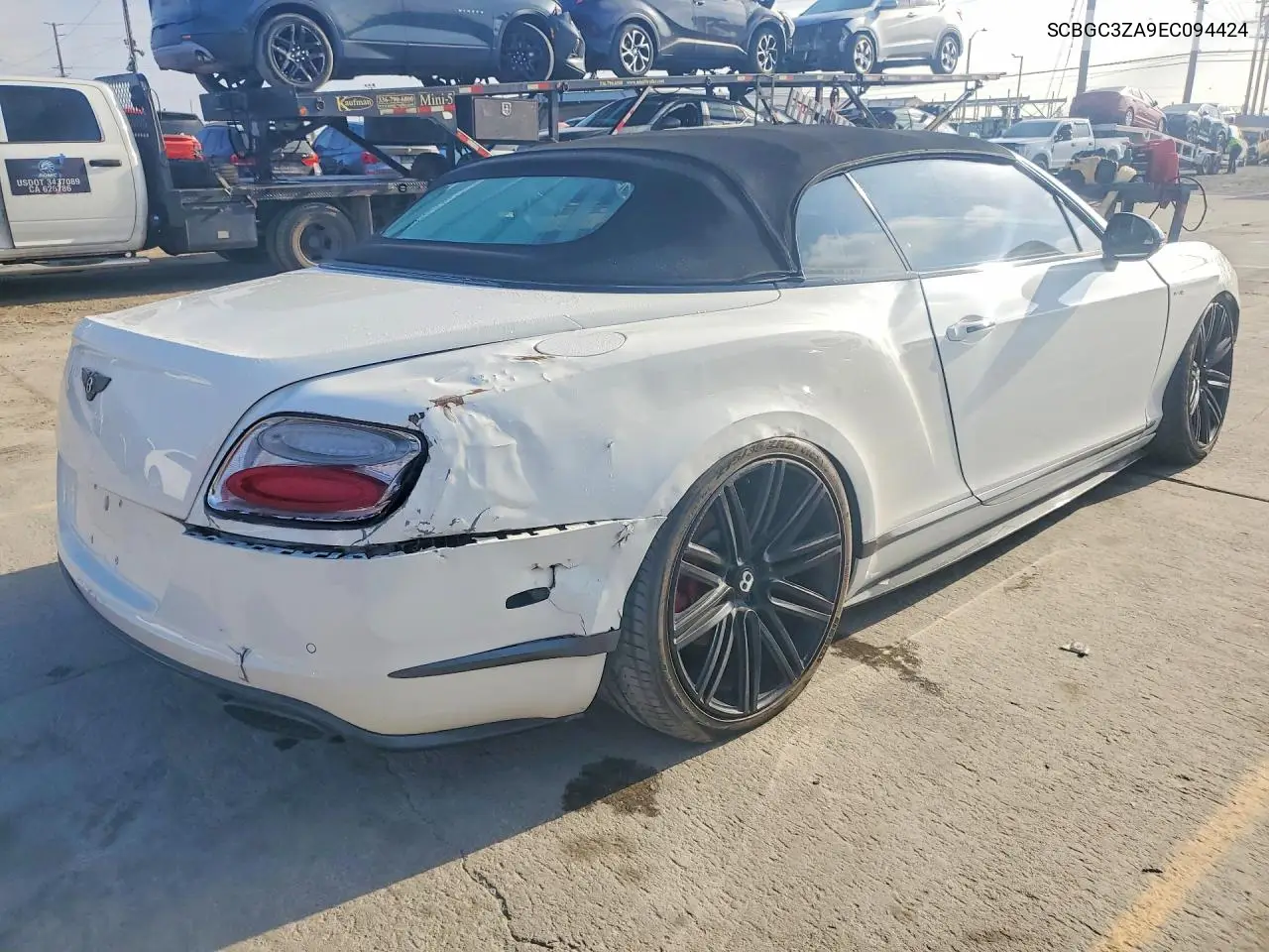 2014 Bentley Continental Gt Speed VIN: SCBGC3ZA9EC094424 Lot: 48782676