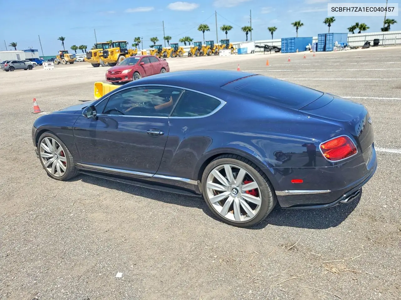 2014 Bentley Continental Gt V8 S VIN: SCBFH7ZA1EC040457 Lot: 49984966