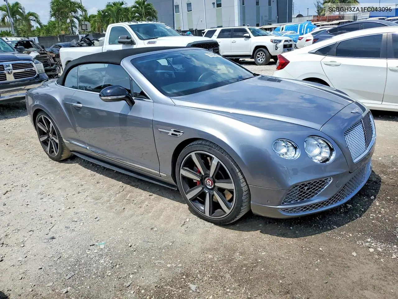2015 Bentley Continental Gt V8 S VIN: SCBGH3ZA1FC043096 Lot: 53620506